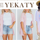🔥Summer Hot Sale 49％ OFF💝2025 New Stylish Flowy Short Sleeve Cardigan