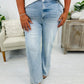 ⏰Hot Sales - 50% OFF👖High Rise Vintage Wash Tummy Control Top Straight Leg Jeans