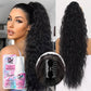 💜 LAST DAY PROMOTION - 45%OFF💜Curly Wavy Frizzy Hair Extension with Ponytail