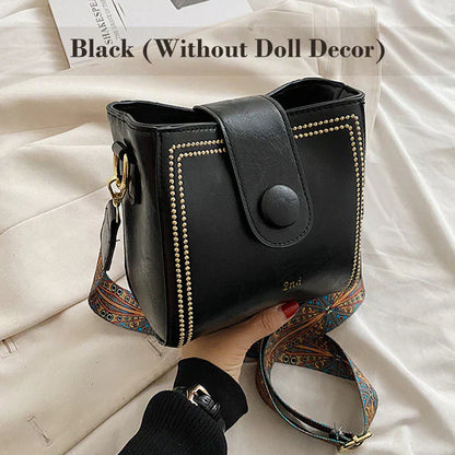 🎉2025 HOT SALE ~65% OFF🎉👜Vintage Fashion Bag with Adjustable Wider Shoulder Strap