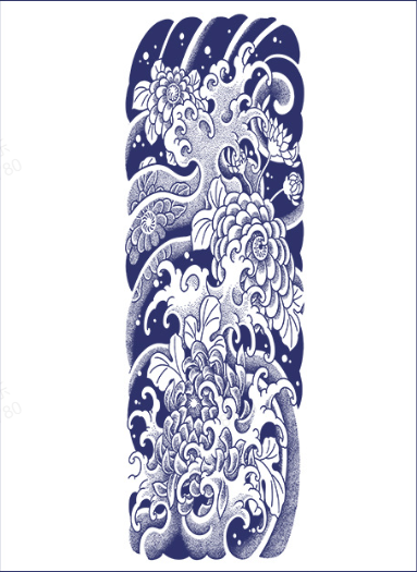 Herbal Tattoo Stickers