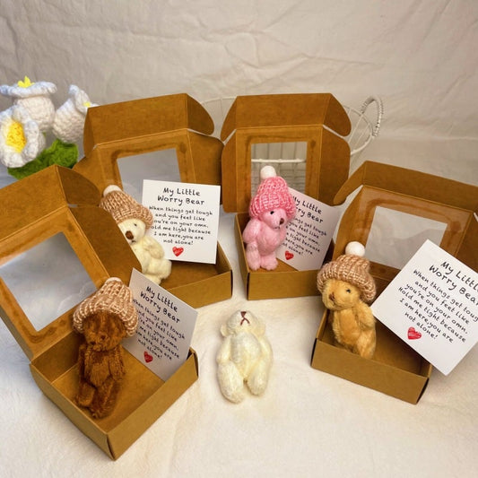 🎁Hot Sale ONLY ＄9.99 TODAY!!🧸✨Little Bear in Box, My Little Worry Bear