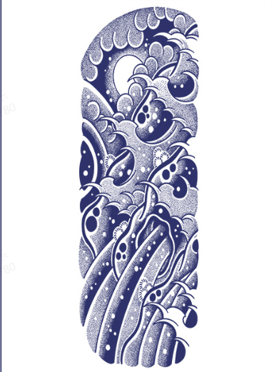 Herbal Tattoo Stickers