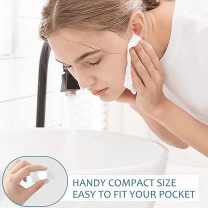 🏆Flash Sale⚡50K+ SOLD!💥EACH ONLY ￡0.069!!!✨Compressed Towel Tablets - 142% high-quality pure cotton