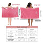 🔥HOT SALE 🔥A Perfect Gift For Women🎁Plus Size Women's Coral Fleece Wearable Bath Skirt