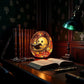 🎃👻Ghost Reading Book Lamp-Halloween Night Light with Glowing Ghost & Book Design