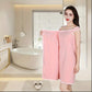 🔥HOT SALE 🔥A Perfect Gift For Women🎁Plus Size Women's Coral Fleece Wearable Bath Skirt