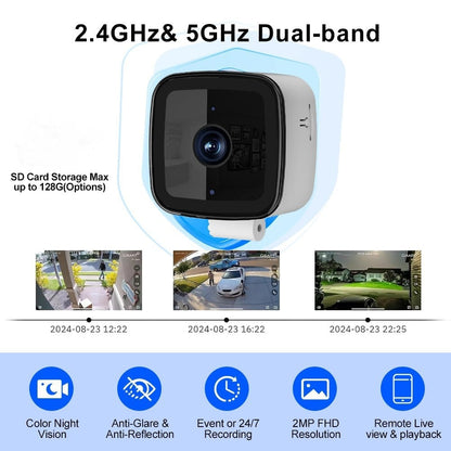 Security with High-definition Color Night Vision