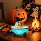 🎃👻Ghost Reading Book Lamp-Halloween Night Light with Glowing Ghost & Book Design