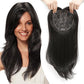 Top per Layered Hair Hairpieces with Bangs for Women with Thinning Hair