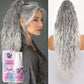 💜 LAST DAY PROMOTION - 45%OFF💜Curly Wavy Frizzy Hair Extension with Ponytail