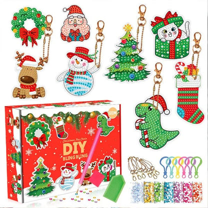 ⚡🎄Start preparing for your Christmas🎅New Design Christmas Diy Painting Sticker Kit