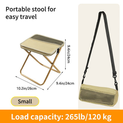 🔥49% OFF🔥Ultra-Light Folding Stool – Supports Up to 265 lbs