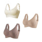 🎁Last Day Buy 1 Get 3 Packs🔥💕Women's Ribbed Push Up Adjustable Wireless Bra