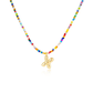 🌈 Letter Beaded Necklace for Women🔤A-Z