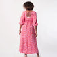 🎨 Women's V-Neck Printed Dress – Brushstrokes of Summer🌺