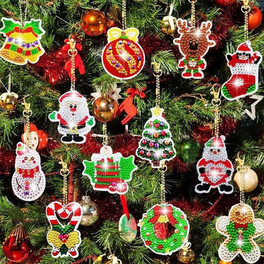 ⚡🎄Start preparing for your Christmas🎅New Design Christmas Diy Painting Sticker Kit