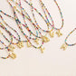 🌈 Letter Beaded Necklace for Women🔤A-Z