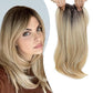 Top per Layered Hair Hairpieces with Bangs for Women with Thinning Hair