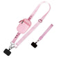 🔒 AH SecureCharge Crossbody | Anti-Snatch Lanyard + Mini Vault