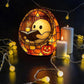 🎃👻Ghost Reading Book Lamp-Halloween Night Light with Glowing Ghost & Book Design