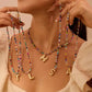 🌈 Letter Beaded Necklace for Women🔤A-Z