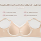 Women Wireless V Neck Crossover Mesh Bra
