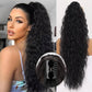 💜 LAST DAY PROMOTION - 45%OFF💜Curly Wavy Frizzy Hair Extension with Ponytail
