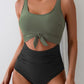 🔥🔥2025 SUMMER 50% OFF🎁Ruched Tie-Knot Tummy Control One-Piece Swimsuit