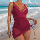 🏖️ Summer Sale 54% OFF🏝️Sexy Mesh Tummy Control Swimsuit