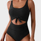 🔥🔥2025 SUMMER 50% OFF🎁Ruched Tie-Knot Tummy Control One-Piece Swimsuit