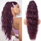 💜 LAST DAY PROMOTION - 45%OFF💜Curly Wavy Frizzy Hair Extension with Ponytail