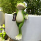 🎁Gift Idea Hot Sale 60% OFF🐸 Frog Flower Pot Hanger Ornament🍷