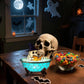 🎃👻Ghost Reading Book Lamp-Halloween Night Light with Glowing Ghost & Book Design
