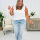 ⏰Hot Sales - 50% OFF👖High Rise Vintage Wash Tummy Control Top Straight Leg Jeans