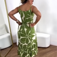 🏖️Summer Hot Sale 49% OFF🌼Women's Casual Resort Print Gathered Tunic Dress