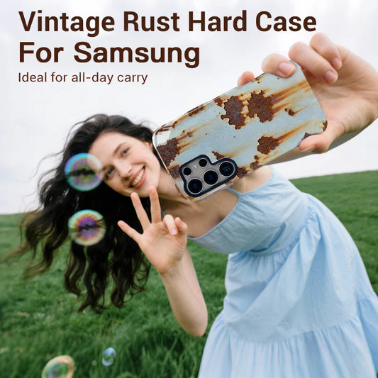 Vintage Rust Hard Case For Samsung
