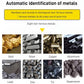High Sensitive Detection LED Flashing Alarm Metal Detector