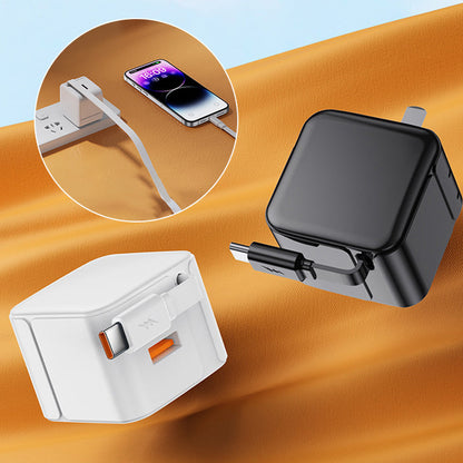 🎉New Year's 50% off🎉 PD 20W Fast Charger with Retractable Cable