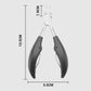 🎁Easter Hot Sale 50% off💥Angled professional nail clipper with spring