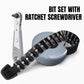 Portable Magnetic Bit & Ratchet Screwdriver Set - 21 PCS
