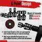 15pcs 3/8" Shallow Impact Universal Joint Socket Set（50% OFF）