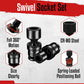 15pcs 3/8" Shallow Impact Universal Joint Socket Set（50% OFF）