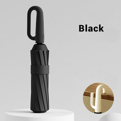 🔥Get 50% Off 🔥💥Buy 2 Save 10%✈️Reflective Safety Strip Ring Buckle Umbrella