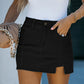🔥Last Day Special Price £19.99!!✨ Effortlessly rejuvenated girly 💕Women's High Waisted Slit Denim Short Skirts