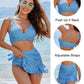 🏝️2025 Summer Hot Sale 68% OFF🌊Gingham High Waisted Tummy Control Bikini Sets👙
