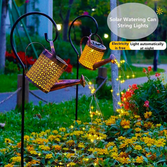 ✨🌱2025 Hot Sale 49%OFF — Solar Waterfall Lights✨