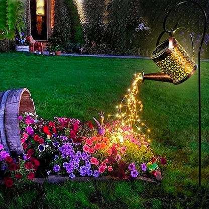 ✨🌱2025 Hot Sale 49%OFF — Solar Waterfall Lights✨