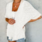 🔥Summer Hot Sale 49％ OFF💝2025 New Stylish Flowy Short Sleeve Cardigan