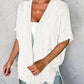 🔥Summer Hot Sale 49％ OFF💝2025 New Stylish Flowy Short Sleeve Cardigan